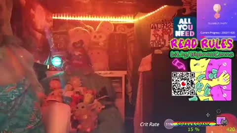 Snapshot of highnesscanna chatting on 02.28.25 HiGHNESS CANNA online show from 02.28.25