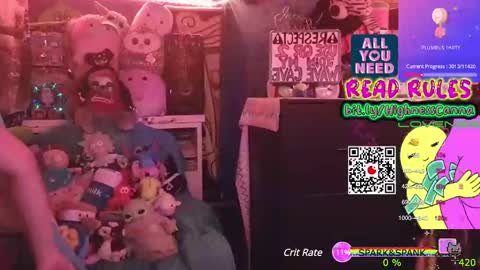 Snapshot of highnesscanna chatting on 03.06.25 HiGHNESS CANNA online show from 03.06.25