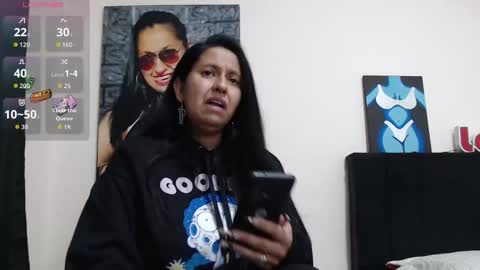 Snapshot of holydeath_1 chatting on 10.22.25 Milena online show from 10.22.25