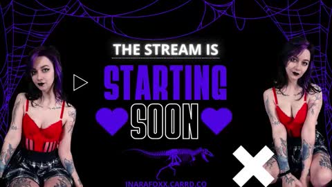 Inarafoxx online show from 01.08.26