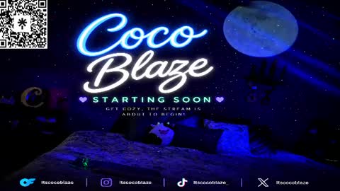 Snapshot of itscocoblaze chatting on 06.22.26 CoCo Blaze online show from 06.22.26