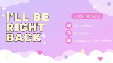 Snapshot of ivyminxxx chatting on 12.18.24 Ivy Minxxx online show from 12.18.24