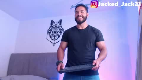 Snapshot of jack_master_muscle chatting on 05.23.26 jack and leah online show from 05.23.26