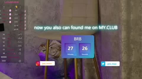 your kitty JANE roawww online show from 01.26.25