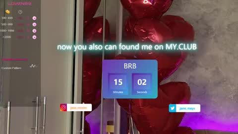 your kitty JANE roawww online show from 02.20.25