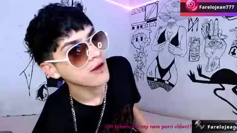 Snapshot of jeanfarelo chatting on 07.29.26 Jean online show from 07.29.26