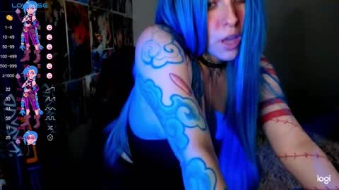 Snapshot of jinx_25 chatting on 01.19.25 Jinx online show from 01.19.25