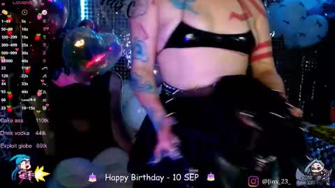 Snapshot of jinx_25 chatting on 09.11.25 Jinx online show from 09.11.25