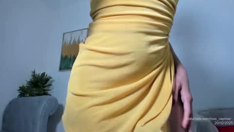 Snapshot of joss_caprice chatting on 02.20.25 Joss online show from 02.20.25