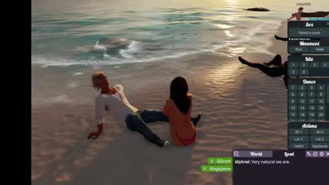 Snapshot of jstel chatting on 03.03.25 EleniGr online show from 03.03.25