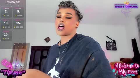 Snapshot of jujubee_lander chatting on 01.07.25 Jujubee online show from 01.07.25