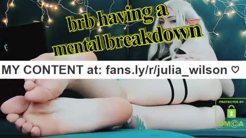 Snapshot of julia_wilson chatting on 01.05.25 ALL MY CONTENT at online show from 01.05.25