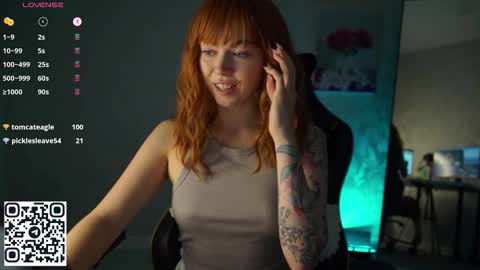 Snapshot of justbarbie chatting on 11.21.25 Alexa online show from 11.21.25