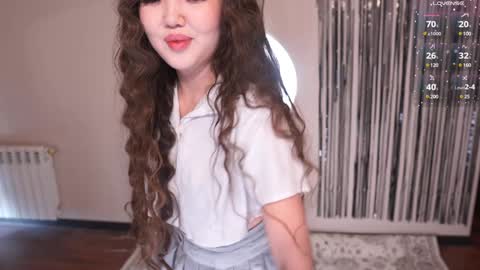 Snapshot of k_kimikooo chatting on 01.16.25 Amely online show from 01.16.25