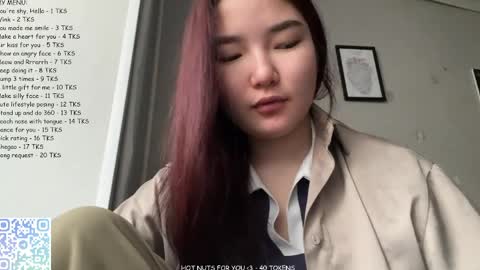 Snapshot of kalalinet chatting on 04.22.26 Sakura online show from 04.22.26