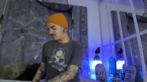 Snapshot of kaletattoos chatting on 10.29.25 Kale online show from 10.29.25