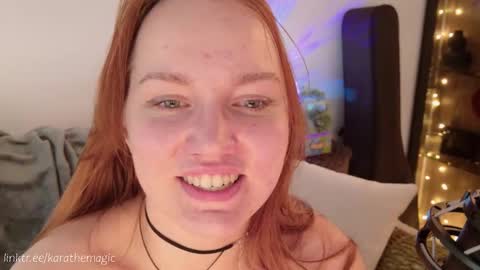 Snapshot of karathemagic chatting on 02.09.25 I am here around 5am GMT karathemagic online show from 02.09.25