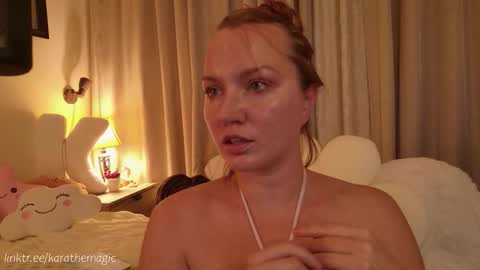 Snapshot of karathemagic chatting on 01.08.26 I am here around 5am GMT karathemagic online show from 01.08.26