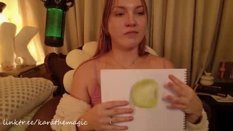 Snapshot of karathemagic chatting on 02.07.26 I am here around 5am GMT karathemagic online show from 02.07.26