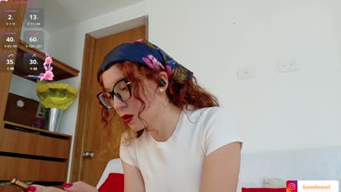 Snapshot of karen_brave chatting on 12.31.24 karen online show from 12.31.24