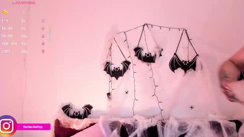 Snapshot of kathybecker chatting on 10.12.25 Katherine online show from 10.12.25