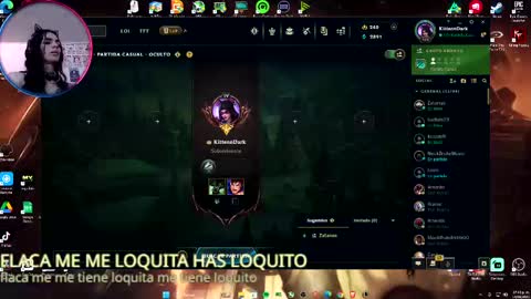 Snapshot of kittendark chatting on 09.15.25 Gothic Kitten online show from 09.15.25