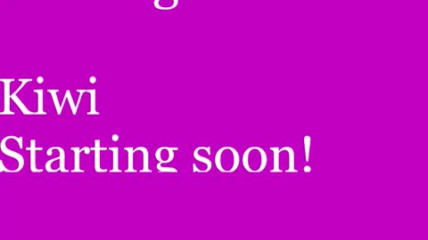 Kiwi online show from 01.09.26