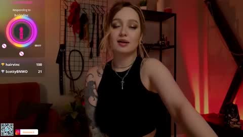 Snapshot of koracrosbie chatting on 01.22.25 Kora TG channel online show from 01.22.25