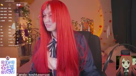 koshkasenpai online show from 10.31.25