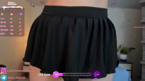 Snapshot of larsonmia chatting on 12.27.24 MIA online show from 12.27.24