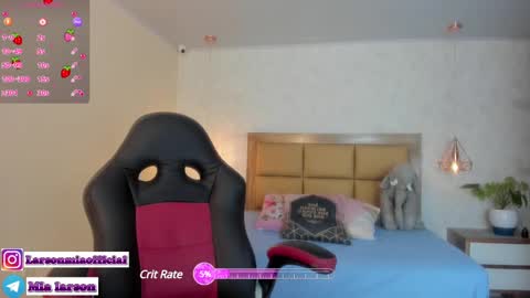 Snapshot of larsonmia chatting on 01.09.25 MIA online show from 01.09.25