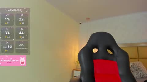 Snapshot of larsonmia chatting on 10.08.25 MIA online show from 10.08.25