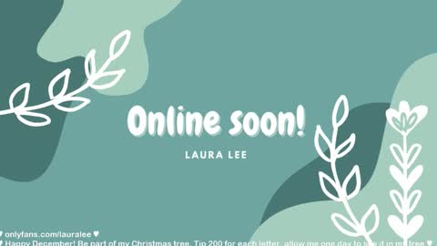 Laura Lee. online show from 12.14.25