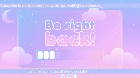 Snapshot of lavendermei chatting on 05.07.26 LavenderMei online show from 05.07.26