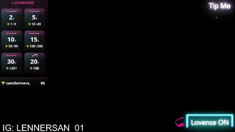 Snapshot of lennercollins_ chatting on 12.20.24 Lenner INDEPENDENT MODEL online show from 12.20.24