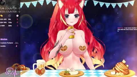 Snapshot of lewdfoxy_vt chatting on 09.20.25 Kira online show from 09.20.25