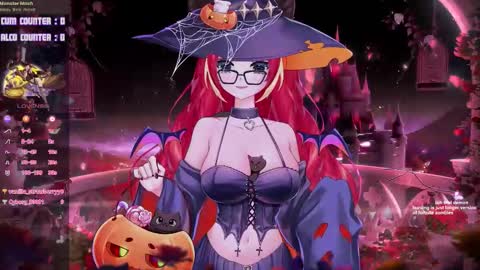 Snapshot of lewdfoxy_vt chatting on 10.26.25 Kira online show from 10.26.25