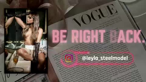 INSTA leylasteel model         online show from 04.08.26