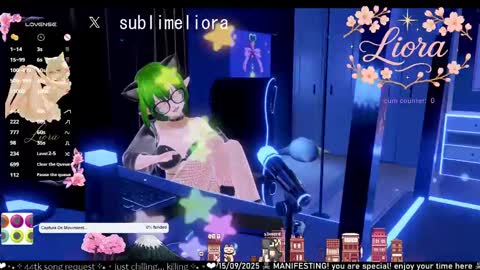 im Liora uwu   online show from 09.15.25