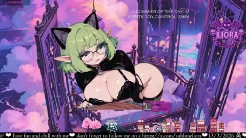 im Liora uwu   online show from 03.14.26
