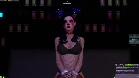 Snapshot of little_doll25 chatting on 12.30.24 Succubus Blue online show from 12.30.24