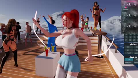 Snapshot of lollita__pop chatting on 01.30.25 ANNE online show from 01.30.25