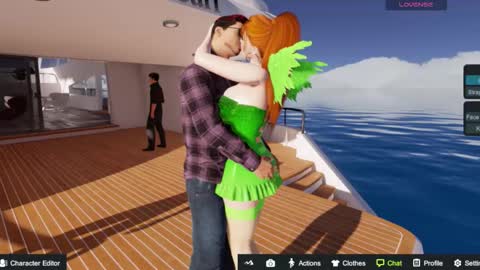 Snapshot of lollita__pop chatting on 10.29.25 ANNE online show from 10.29.25