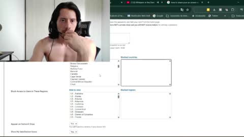 Snapshot of loonervideoscom chatting on 06.22.26 Pinky Bunny online show from 06.22.26
