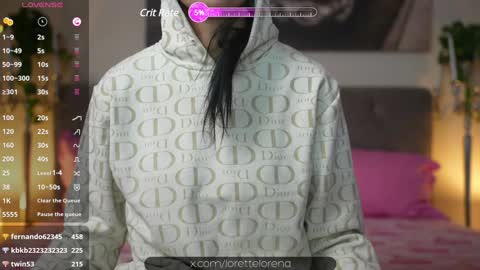 Snapshot of lorettelorenaa chatting on 01.09.25 LoretteLorena online show from 01.09.25