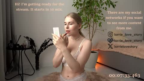 Lorrie online show from 01.11.25