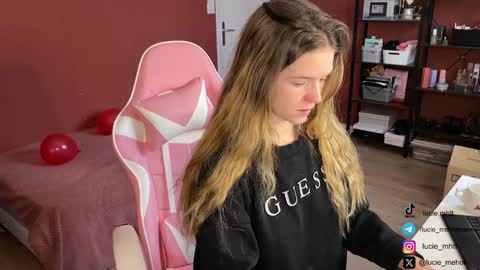 Lucie hot follow me on  online show from 02.03.25