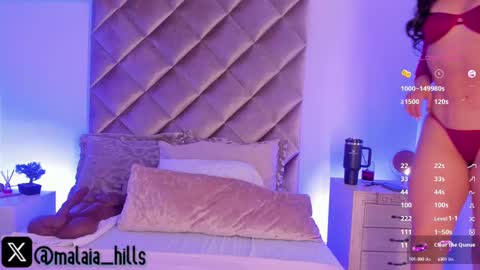 Snapshot of malaia_hills chatting on 03.07.25 Call Me Mala online show from 03.07.25