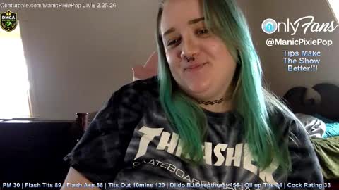 ManicPixiePop online show from 02.25.26