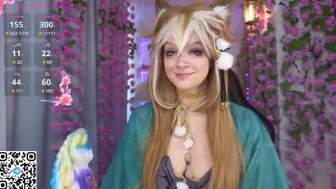 Snapshot of mao_me_meow chatting on 03.01.25 Sasha online show from 03.01.25